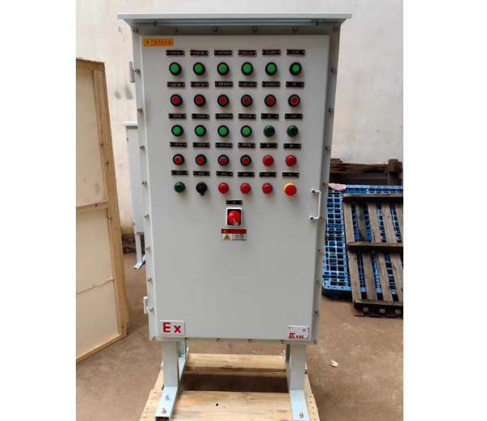 Floor-standing custom control enclosure